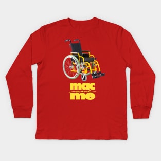 Mac and Me (vers. B) Kids Long Sleeve T-Shirt